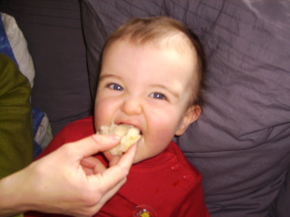 Le 5 avril 2008, 1er morceau de pain....