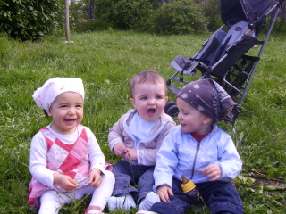 Puis en Ard�che avec entre autres H�lo�se et (un autre) Gabin!