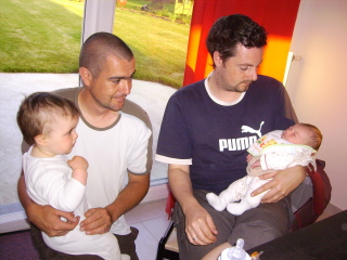 Le m�me jour, je rencontre aussi C�lia!