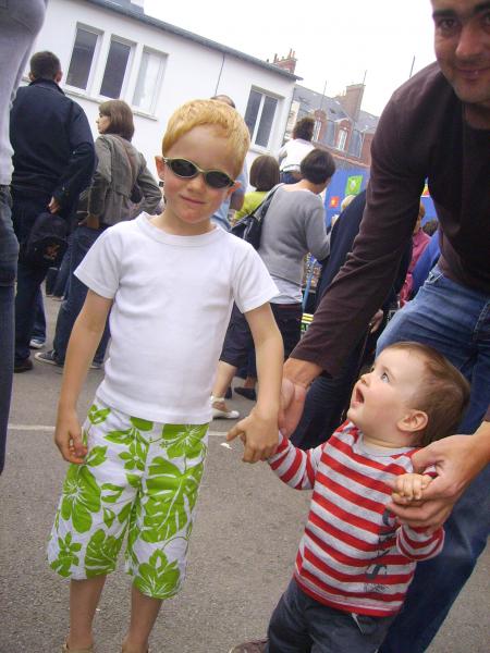 Par contre, la coiffure de Briac m'inqui�te un peu...