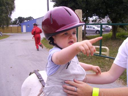 Je suis pas classe en cavalier?