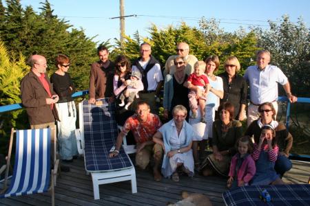 A Kerfissien, avec les copains de Grand-P�re et Grand-M�re