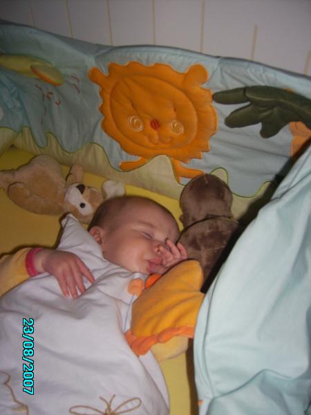 Eh oui, je suce mon pouce!