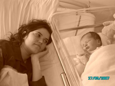 Quelle fiert� d'avoir le plus beau b�b� du monde!