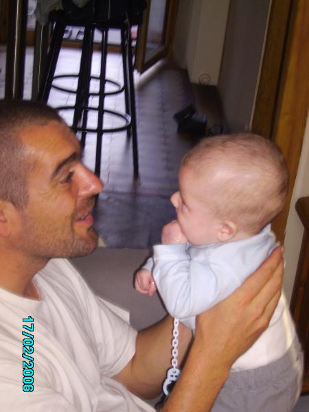 Qu'est ce qu'on rigole avec mon Papa!