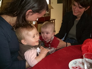 Retrouvailles avec ma cousine May!