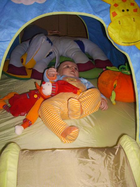 Dans ma super cabane!